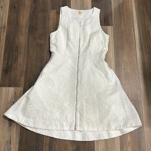 leifsdottir Anthropologie white dress